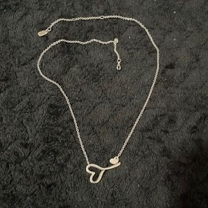 James Avery key to my heart necklace